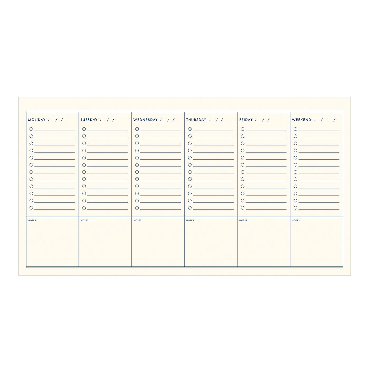 Weekly To Do Checklist Weekly Planner