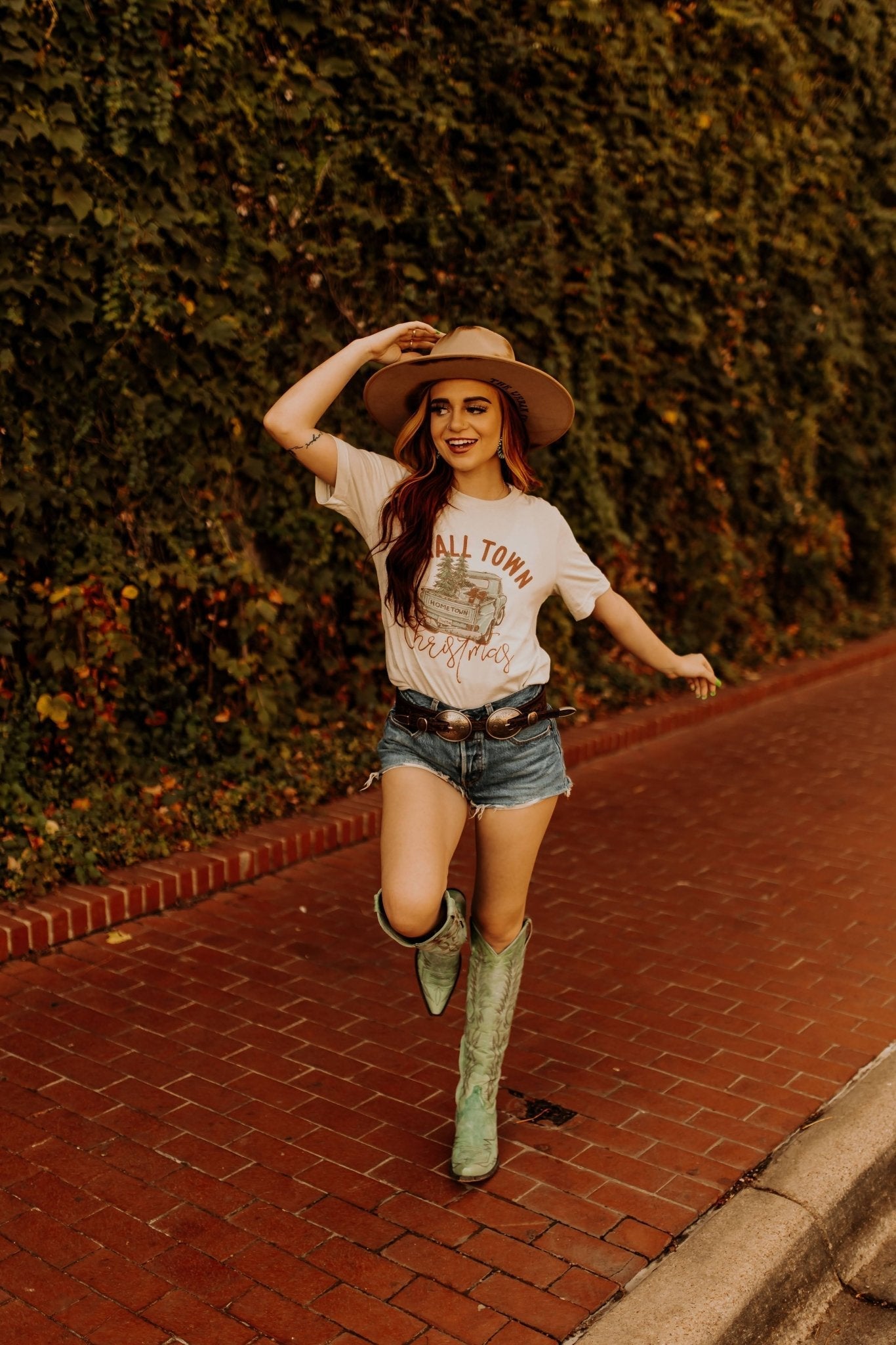 Small Town Christmas Trees & Traditions Graphic Tee