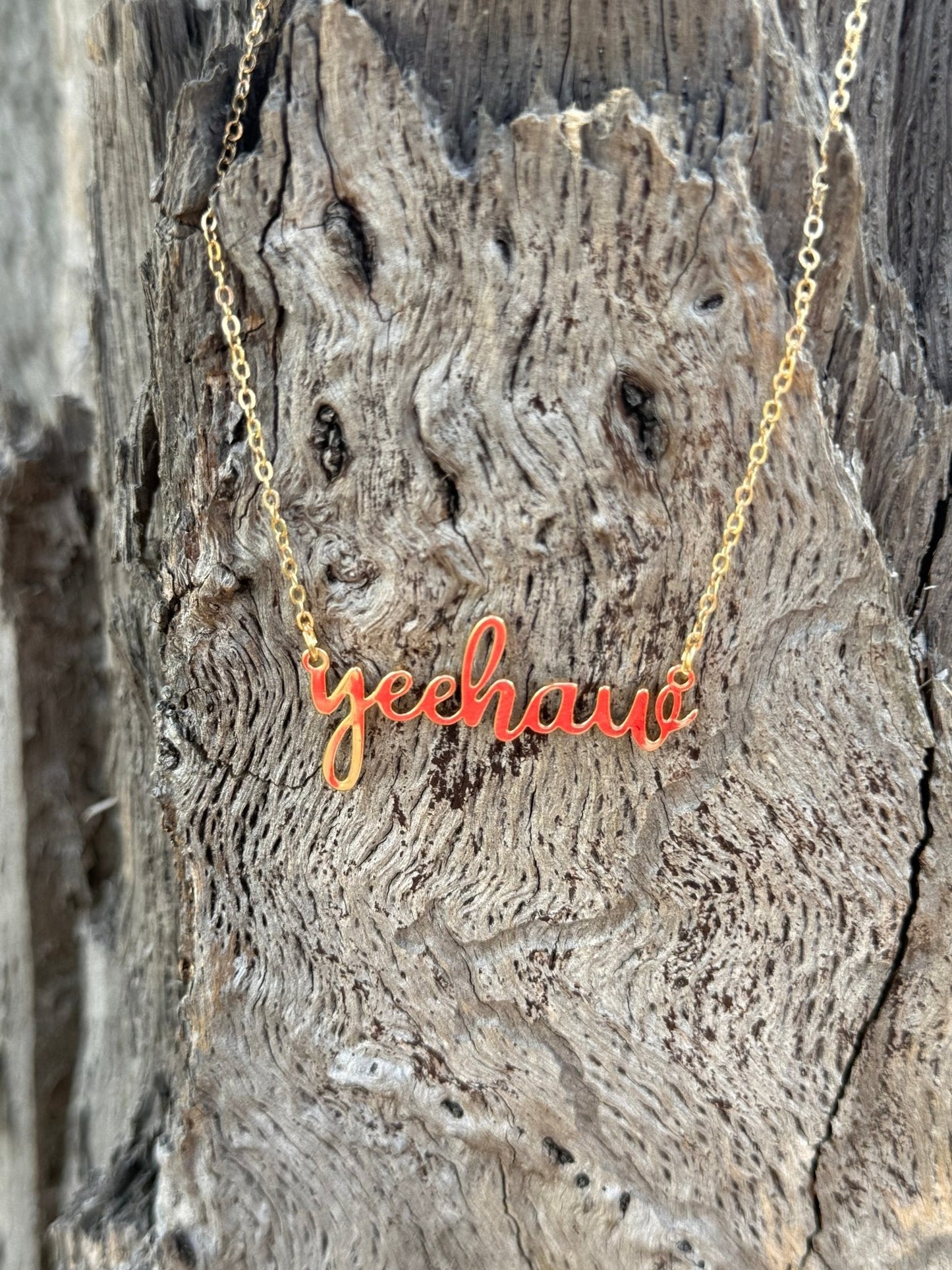 Yee Haw Chain Necklace
