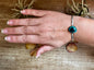 Blue Moon Turquoise Cuff – Sterling Silver, Stamped D&D
