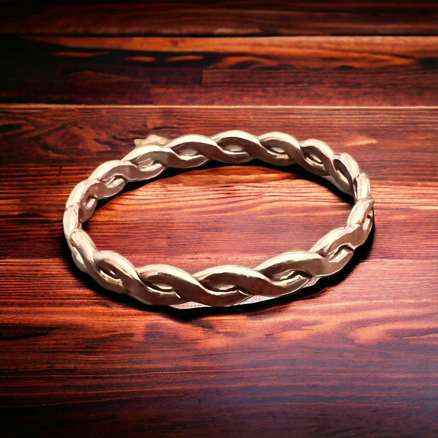 14/20 Rose Gold-Filled Woven Ring