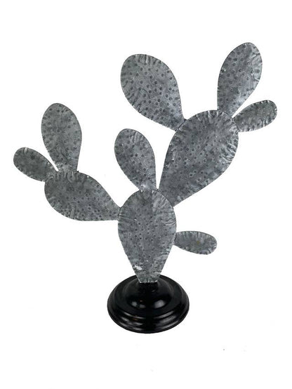Metal Cactus Sculpture