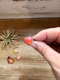 Heart Ring - Size 6 -Dahlia ring and sterling silver IIII