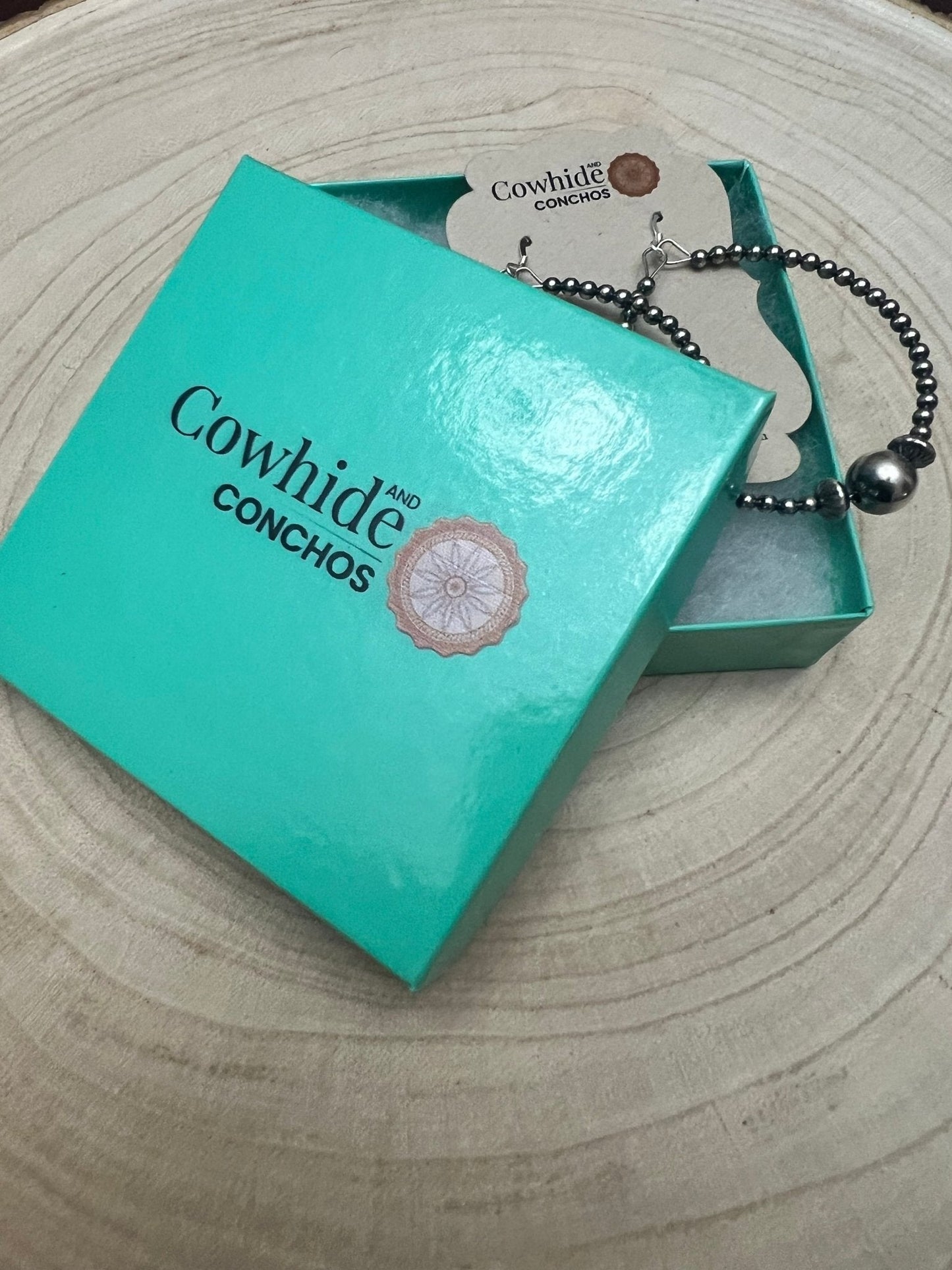 3 mm Sterling Silver Pearl Hoops with 10 mm - 2 inch drop