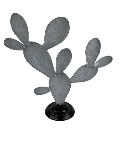 Metal Cactus Sculpture