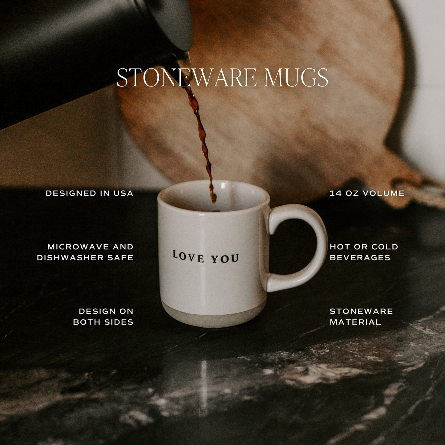 Homebody Stoneware Coffee Mug