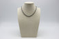 4mm Faux Pearl Western Necklace with Turquoise Pendant — 16 Inch with Extender
