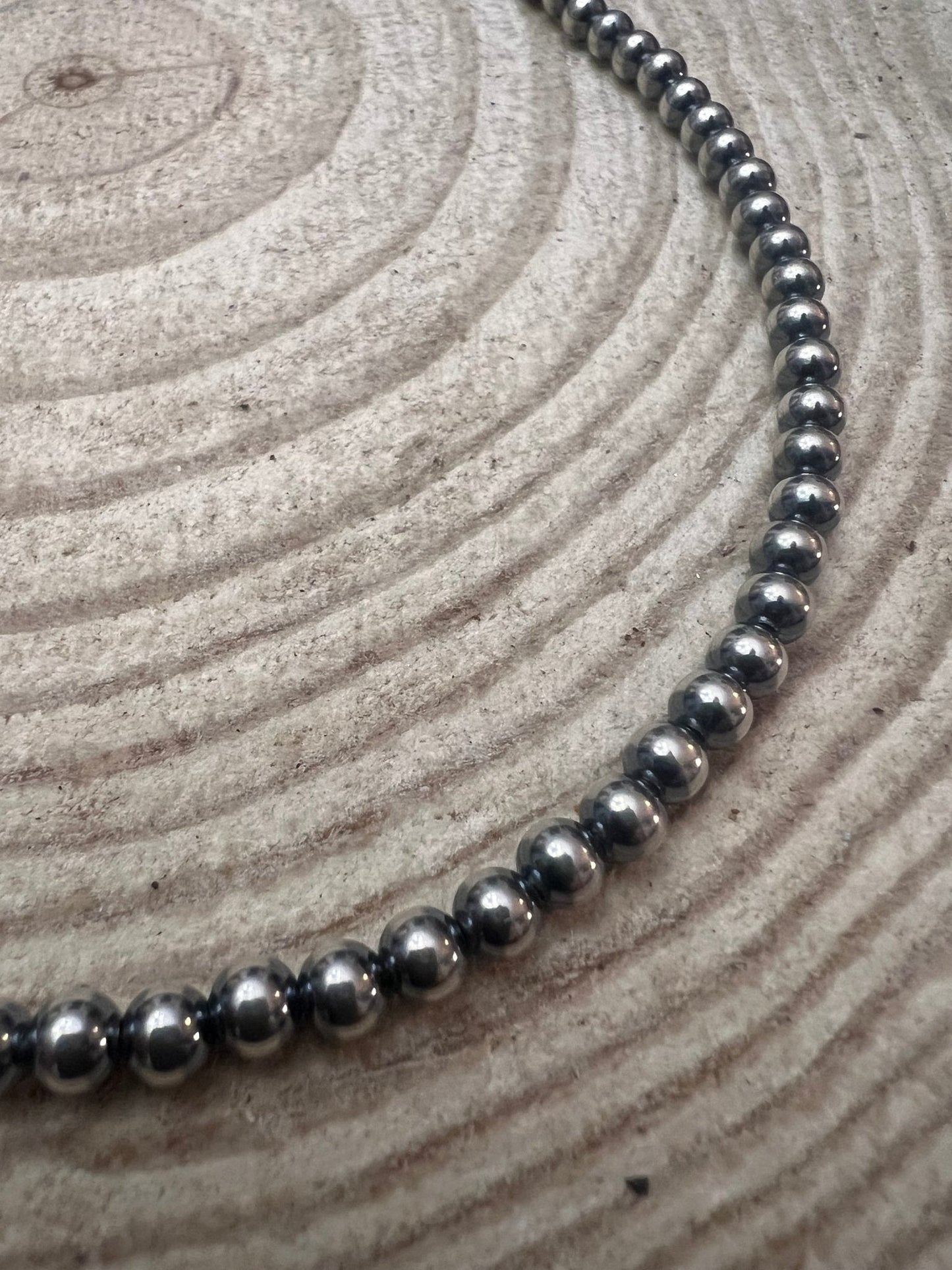 5mm Sterling Pearl Necklace — 18 inch (Made in USA)