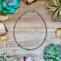 Pink Sea Sediment Necklace