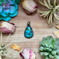 MJ Turquoise Statement Pendant