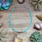Variscite Heishi Necklace – 14" Best seller