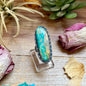 MJ Turquoise Ring – Sterling Silver Adjustable Band