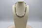 8mm Sterling Pearl, Saucer & Pink Conch Necklace — 19 inch
