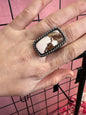 Sterling Silver Adjustable wild horse Ring – Handmade by The Bijoux FAB