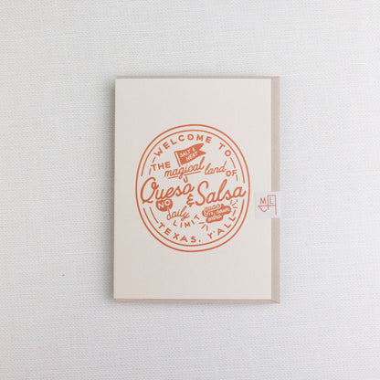 Texas: the Magical Land Greeting Card
