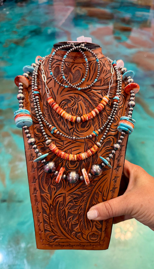 Jaci Collection – Spiny Oyster & Sleeping Beauty Turquoise - Pick Your Favorite