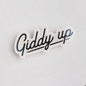 Giddy Up Sticker