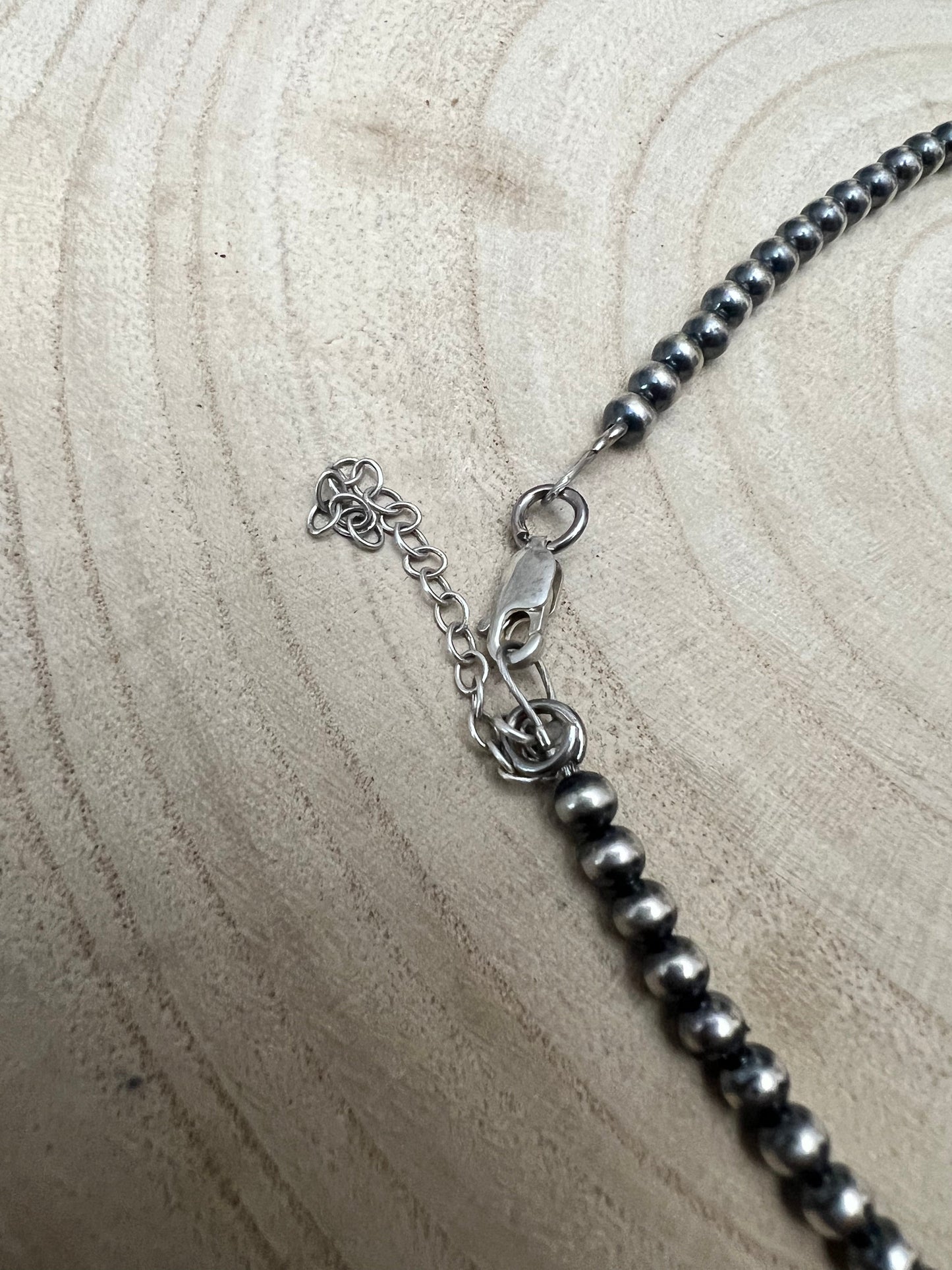 4mm Sterling Pearl Choker — 14 inch
