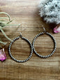 Silver Plated Hoop Earrings