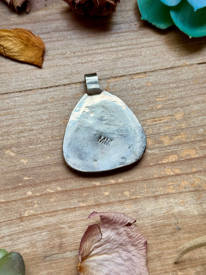 Sterling Silver Turquoise Pendant