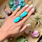 Sterling Silver Two-Stone Adjustable Ring – Handmade In-House by The Bijoux FAB