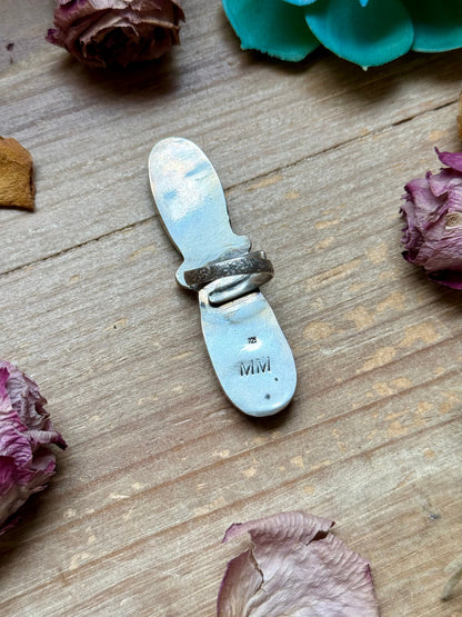 Sterling Silver Two-Stone Adjustable Ring – Handmade In-House by The Bijoux FAB