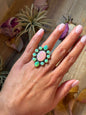 Opal Sterling Silver Ring – Size 6