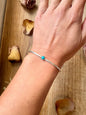 Sterling Silver Kingman Turquoise Cuff Bracelet