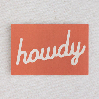 Howdy Postcards