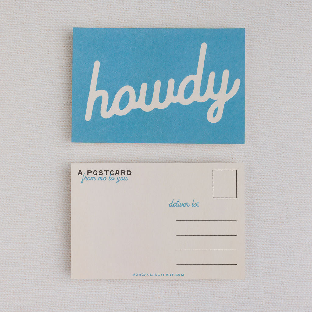 Howdy Postcards