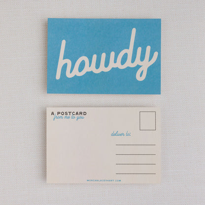 Howdy Postcards