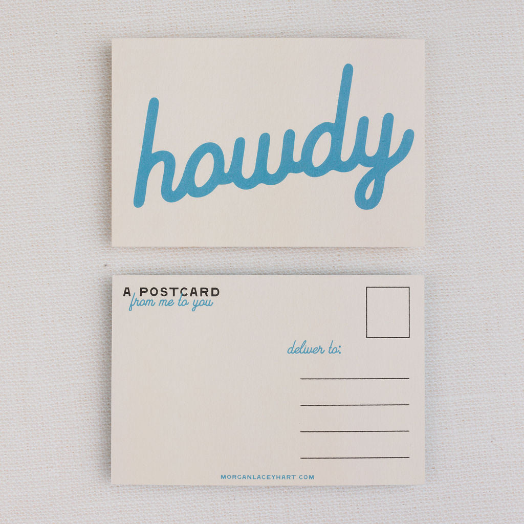 Howdy Postcards