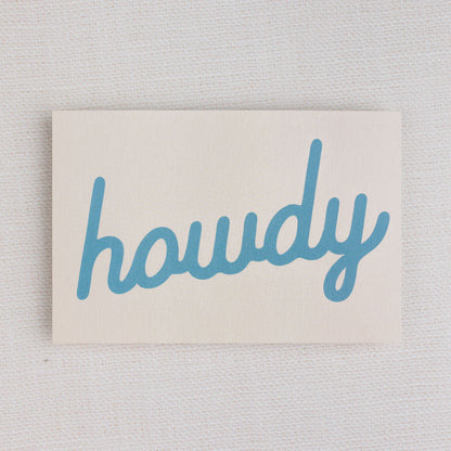 Howdy Postcards