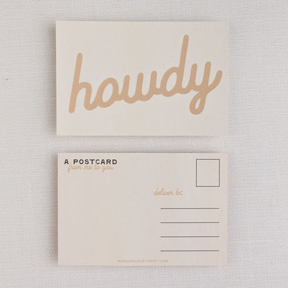 Howdy Postcards