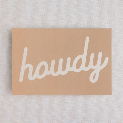 Howdy Postcards