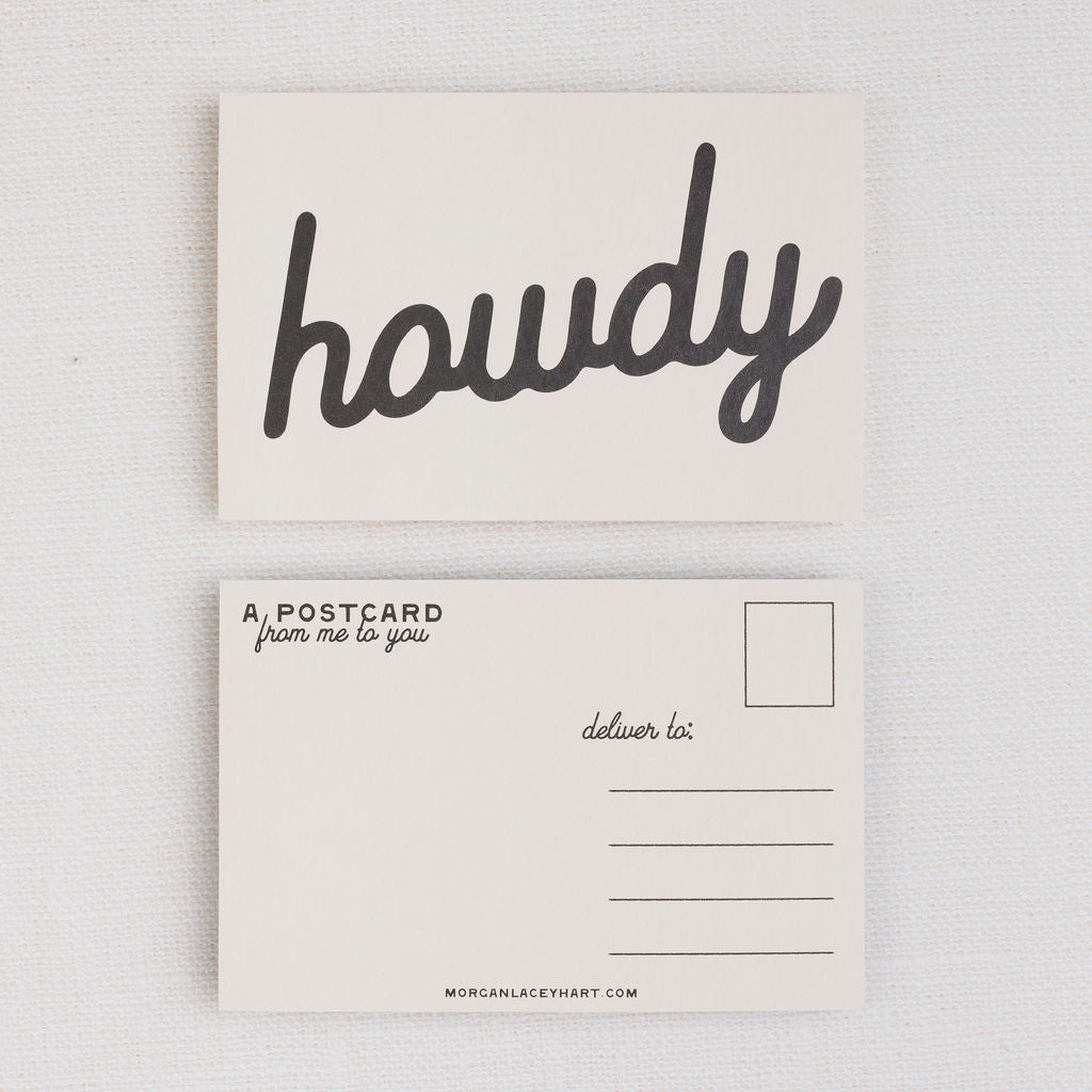 Howdy Postcards