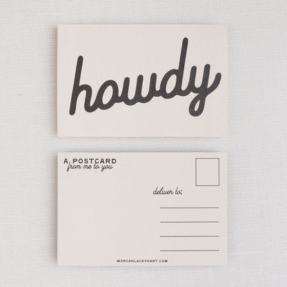 Howdy Postcards
