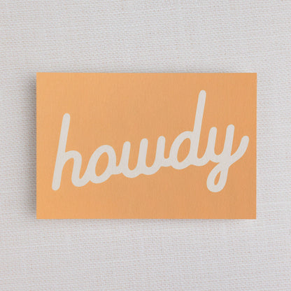Howdy Postcards