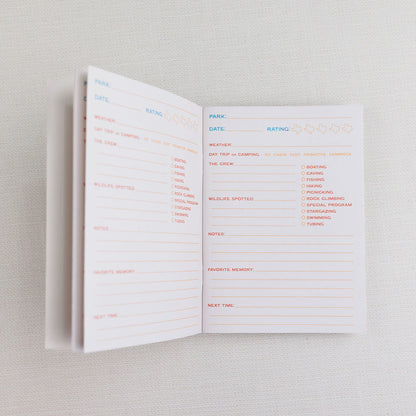 Texas State Park Passport Journal