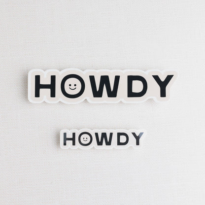 Happy Little Howdy Sticker
