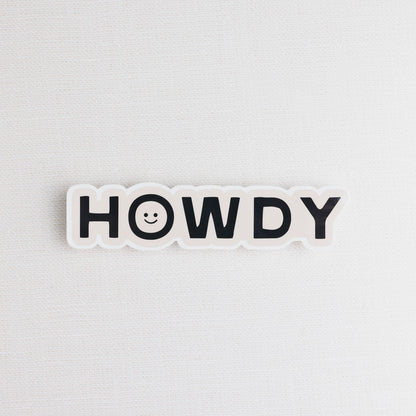Happy Little Howdy Sticker