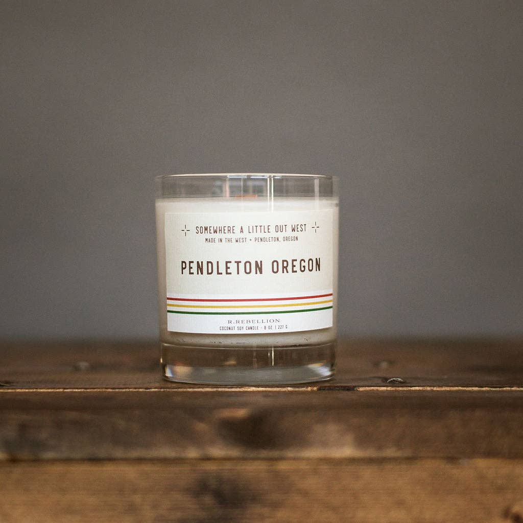 Pendleton Oregon Candle 8 oz. "Camp Rebellion"