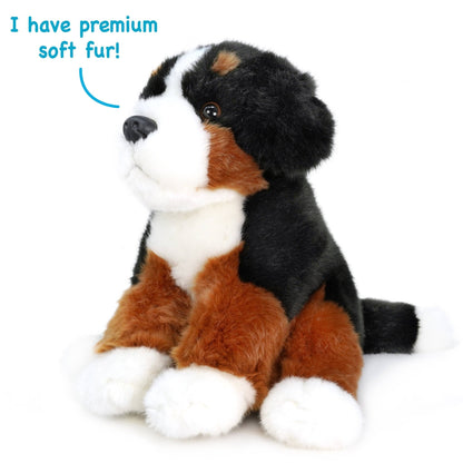 Bastien the Bernese Mountain Dog 12.5" Plush — Swiss Farm-Working Story