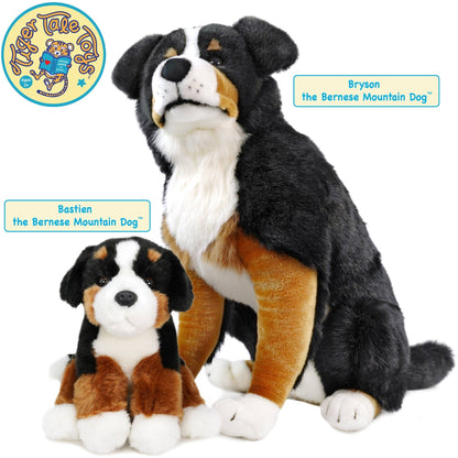 Bastien the Bernese Mountain Dog 12.5" Plush — Swiss Farm-Working Story