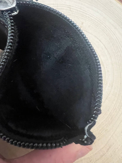 Western Boot Stitch Genuine Leather Coin & Card Purse — Real Leather Western Statement (5" x 3")
