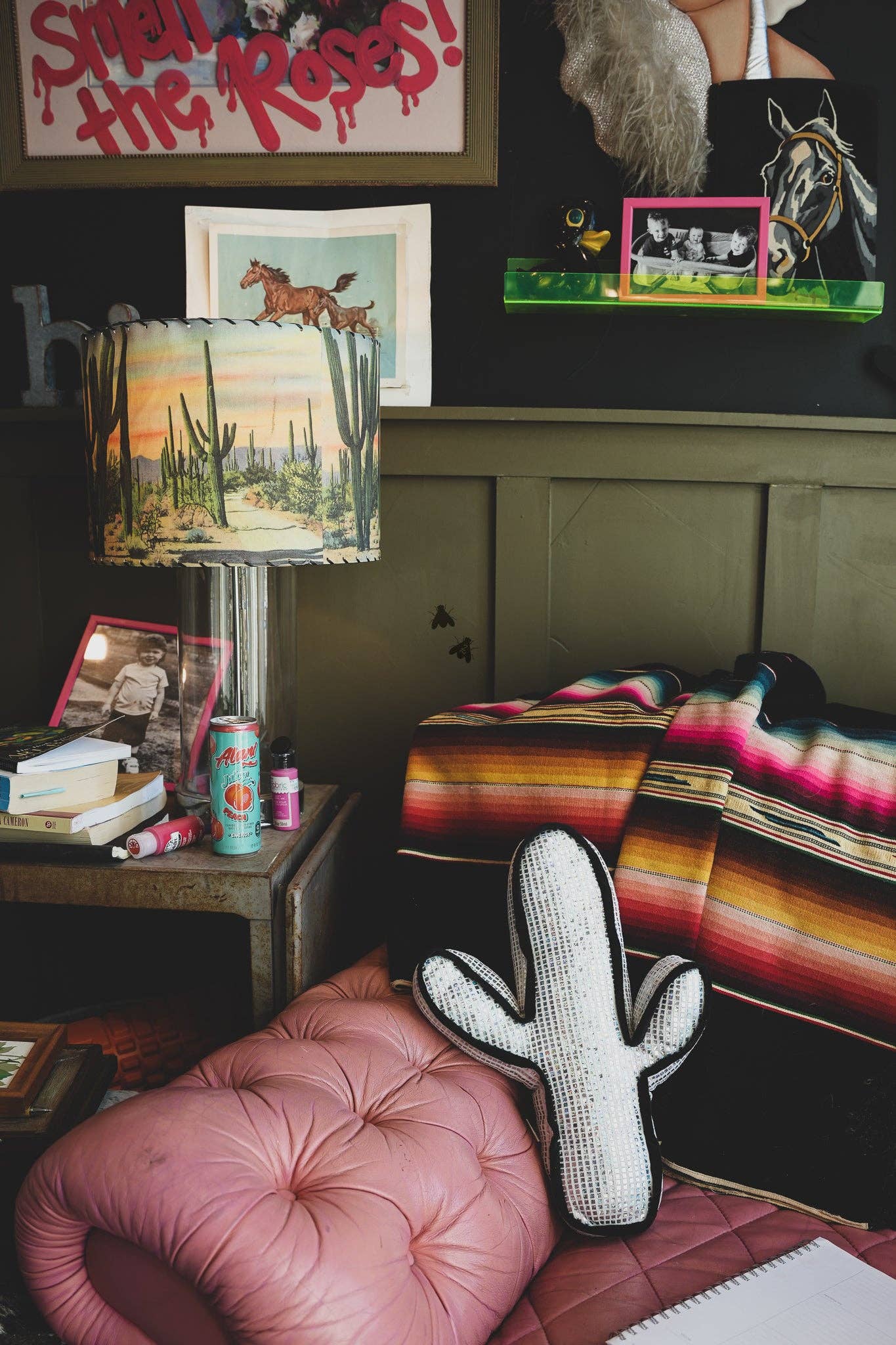 Cactus Throw Pillow - Multiple Colors Available