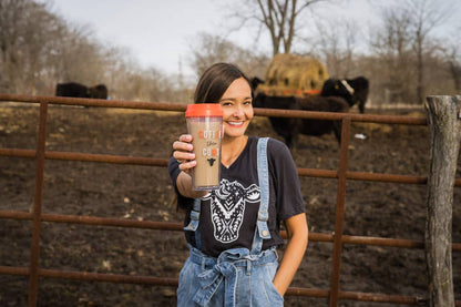 Coffee Then Cows Coffee Tumbler - 16 oz.