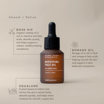 Depuffing Face Oil - 0.88oz