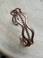 Elaine Tahe Navajo Copper Bracelet — Bold 1/2" Wide (Fits Up to 6" Wrist)