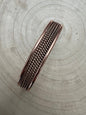 Elaine Tahe Navajo Copper Bracelet — Medium-Large 1/2" Wide (Fits 7 3/8" Wrist)